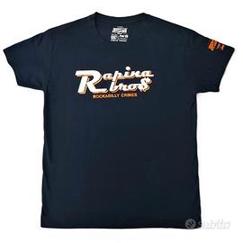 RAPINA BROS - T-SHIRT “Run Fast, Die Rich” - Nuova