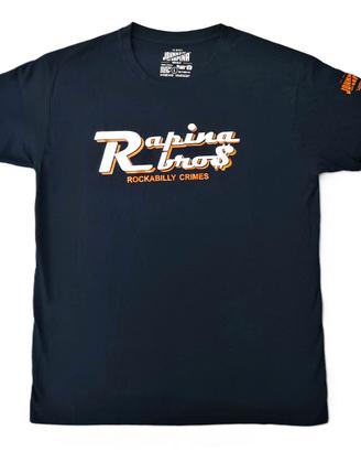 RAPINA BROS - T-SHIRT “Run Fast, Die Rich” - Nuova