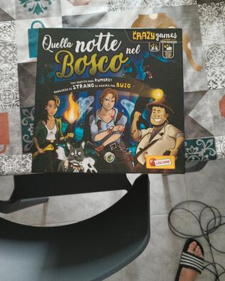 gioco da tavolo quella notte nel bosco 