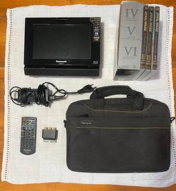 Lettore Blu-ray Portatile Panasonic+Saga Star Wars