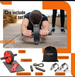 Sports Kit Attrezzi Palestra Casa Fitness 