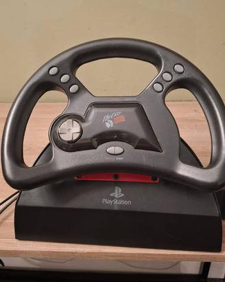 Volante Mad Catz + pedali per PlayStation (PS1/PS2