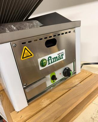 Fimar gl33 grill a pietra lavica per carne/verdure