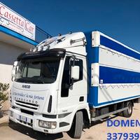 Iveco eurocargo 75e15 trasporto cavalli-animali v