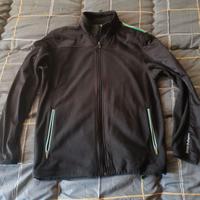 BmW Felpa Golf Sport con cerniera di colore nero