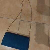 Borsetta blu + custodia