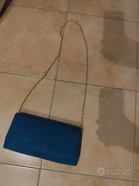 Borsetta blu + custodia