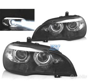 FARI BMW X5 E70 07-13 ORIGINALE XENON ANGEL EYES 3
