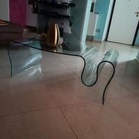 tavolino di cristallo fiam