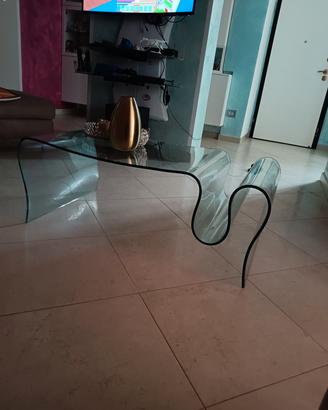 tavolino di cristallo fiam