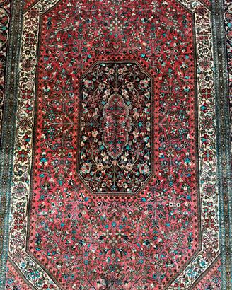 Tappeto persiano in seta