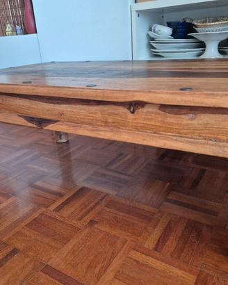 tavolino legno etnico
