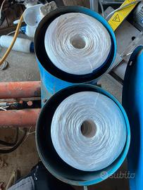 Legatrice palizzatrice e compressore a cardano