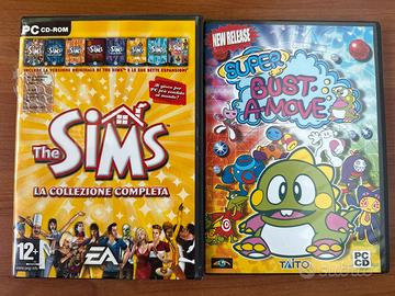GIOCHI per PC / The Sims e Super Bust A-move