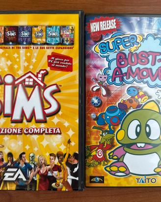 GIOCHI per PC / The Sims e Super Bust A-move