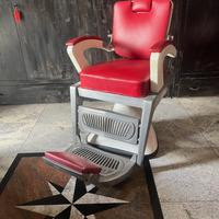 Sedia da Barbiere JUPITER Discove Anni 50