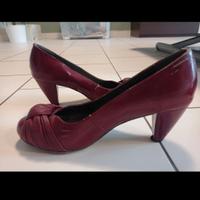 scarpe bordeaux 