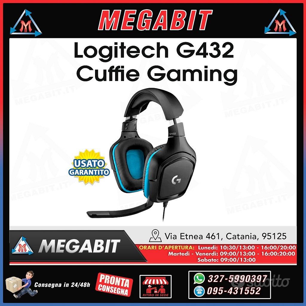 Subito - Luckybit - Logitech G432 Cuffie Gaming Usate - Informatica In  vendita a Catania