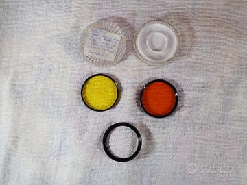 FILTRI GIALLO E ARANCIONE PASSO 49 CON ADATTATORE