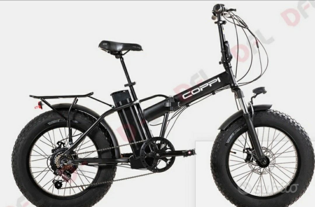 Coppi Fat Pieghevole Elettrica BICICLETTA ELETTRICA Coppi Vesuvio - Main Image