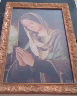 Stampa della madonna anni 60