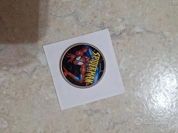 Mezzo dollaro d' argento spider-man