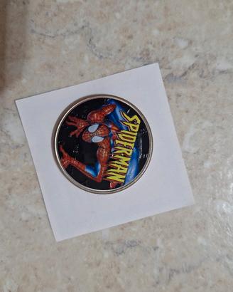 Mezzo dollaro d' argento spider-man