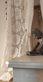 Tessile Arredo Casa Vintage Tenda/ Ricami a Mano