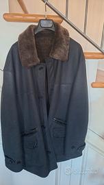 Giacca montone Shearling uomo anni 90 tg 50