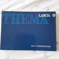 LIBRETTO USO E MANUTENZIONE LANCIA THEMA I EDIZIO