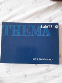 LIBRETTO USO E MANUTENZIONE LANCIA THEMA I EDIZIO