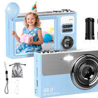 Fotocamera digitale 4K da 64 MP per bambini