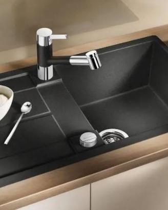 Lavello Blanco Metra XL 6 S in Silgranit antracite