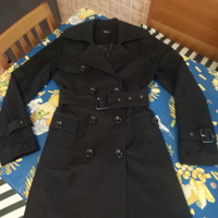 Trench nero donna Motivi