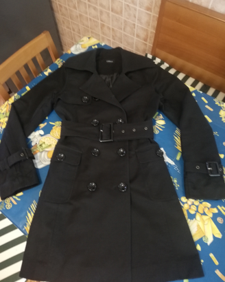 Trench nero donna Motivi