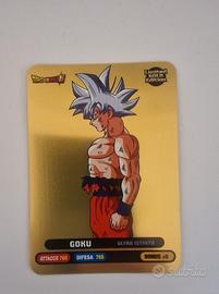lamincards serie limitata,Rara,goku ultra Istinto 