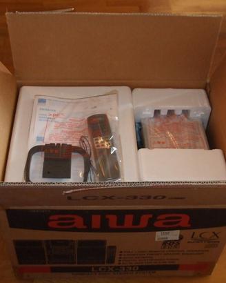 AIWA - LETTORE CD - RADIO - 2 CASSE - NUOVO