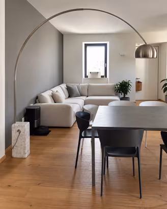 Lampada ad arco stile flos Arco di castiglioni