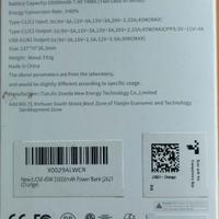JUOVI Power Bank Portatile J2621 Batteria da 20000