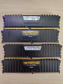 RAM DDR4 4x4GB 16GB