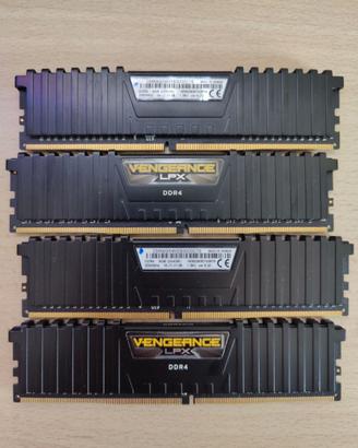 RAM DDR4 4x4GB 16GB