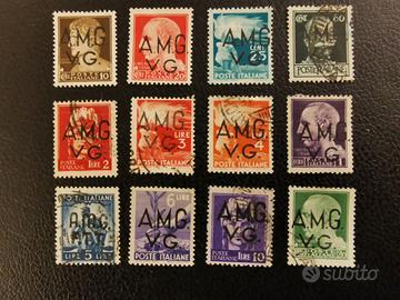 francobolli AMG VG