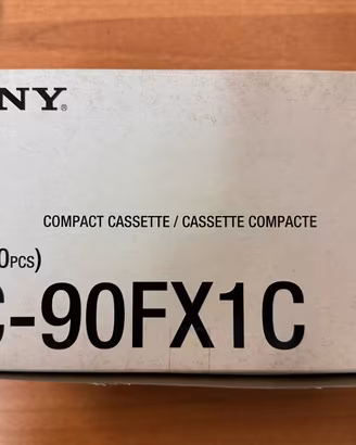 Confezione completa musicassette Sony FX90