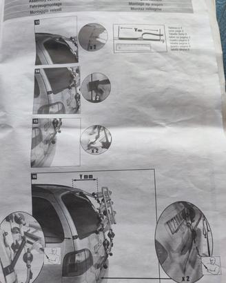 porta bicicletta per auto Montblanc