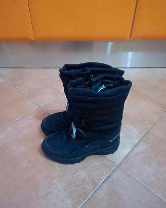 stivali da neve Quechua nuovi mis 30