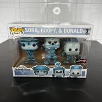 Funko Pop Kingdom Hearts Sora Pippo, Paperino TRON