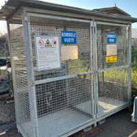 Box porta bombole gas