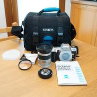 Minolta Dynax 505si Super+AF Zoom 28–80mm + borsa