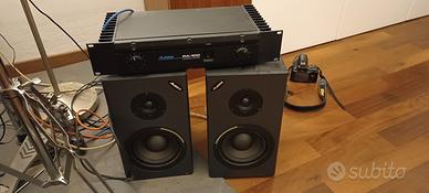 Amplificatore: Alesis RA-100 e 2 casse