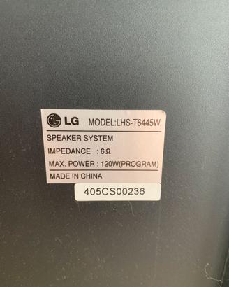 Casse LG Model: LHS-T6445W